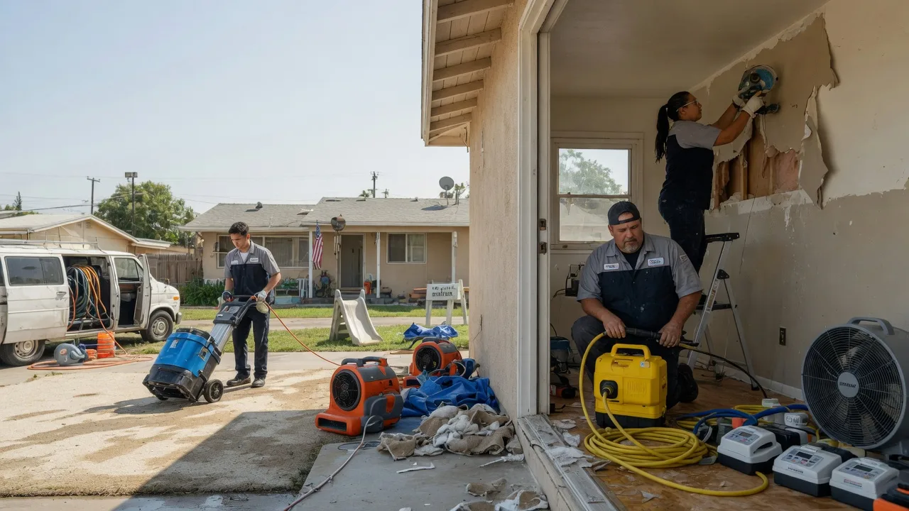 Water Damage Restoration in Mcqueeney, TX near me